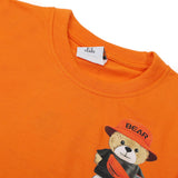 Boys Full Sleeves T-Shirt - Orange, Boys T-Shirts, Chase Value, Chase Value