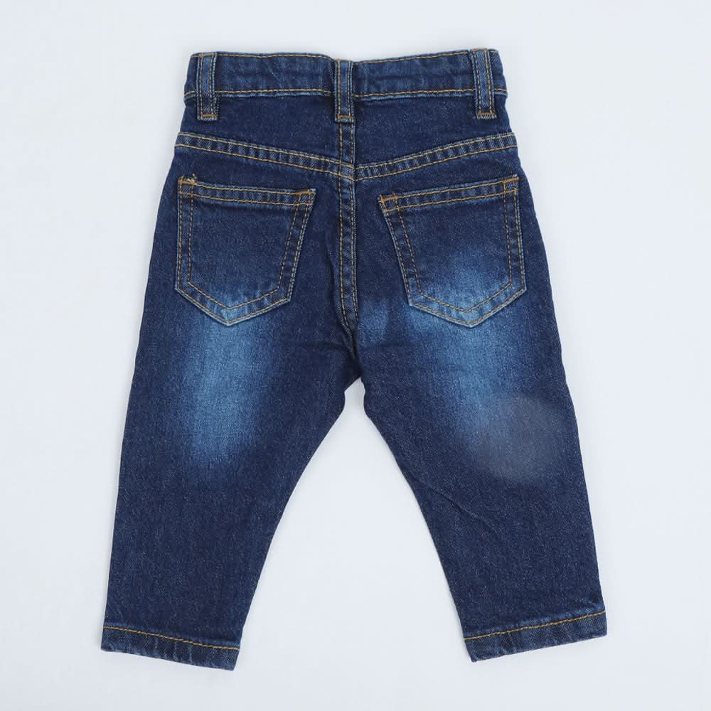 Eminent Newborn Boys Denim Pant - Blue, Newborn Boys Shorts & Pants, Eminent, Chase Value