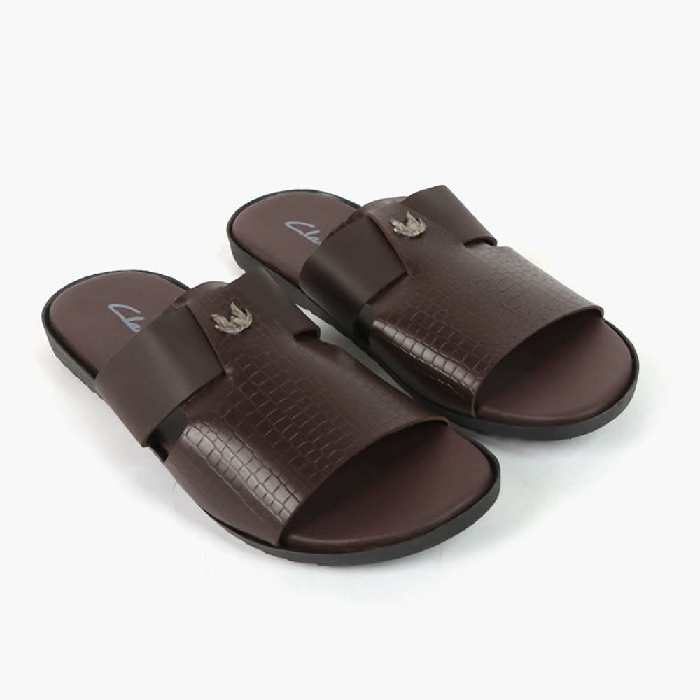 Men's Slipper - Coffee, Men's Slippers, Chase Value, Chase Value
