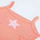 Eminent Newborn Girls Half Sleeves Romper - Coral Haze, Newborn Girls Rompers, Eminent, Chase Value