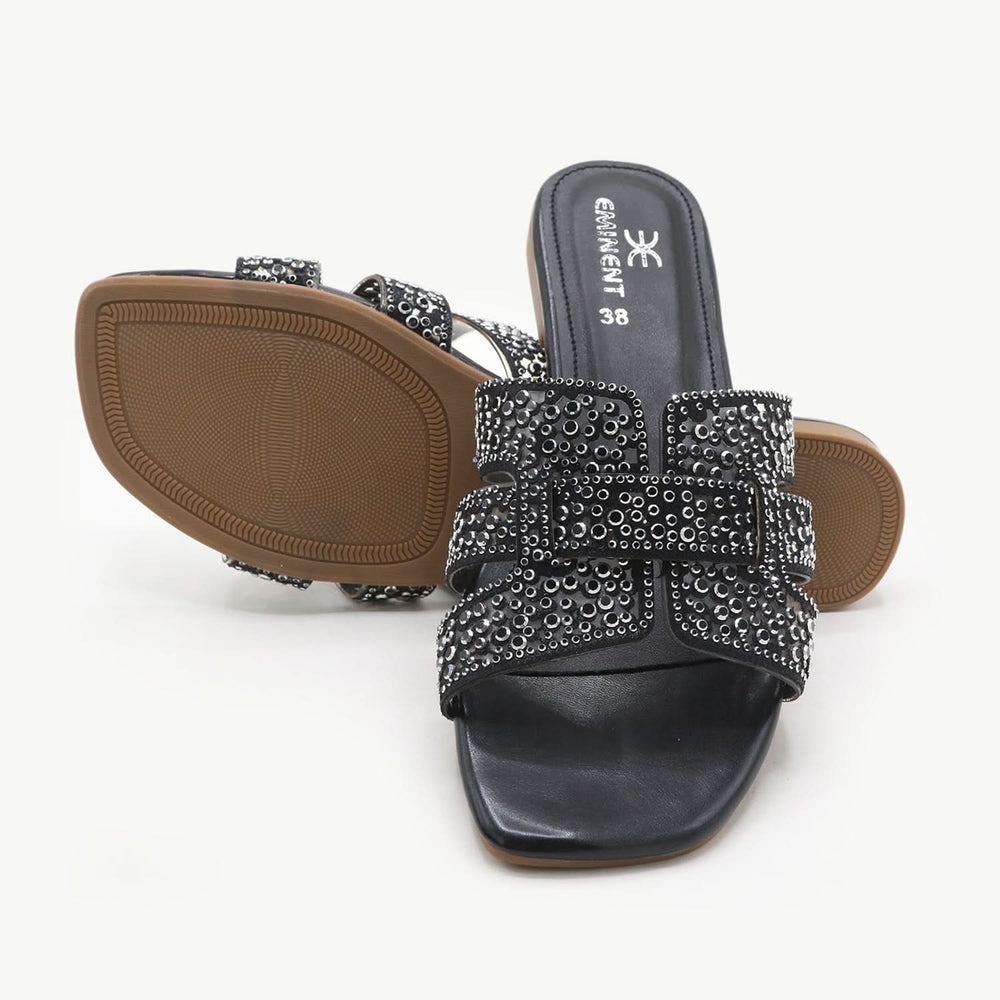 Eminent Women's Slipper - Black, Women Slippers, Eminent, Chase Value