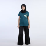 Eminent Women's Printed Half Sleeves T-Shirt - Green, Women T-Shirts & Tops, Eminent, Chase Value
