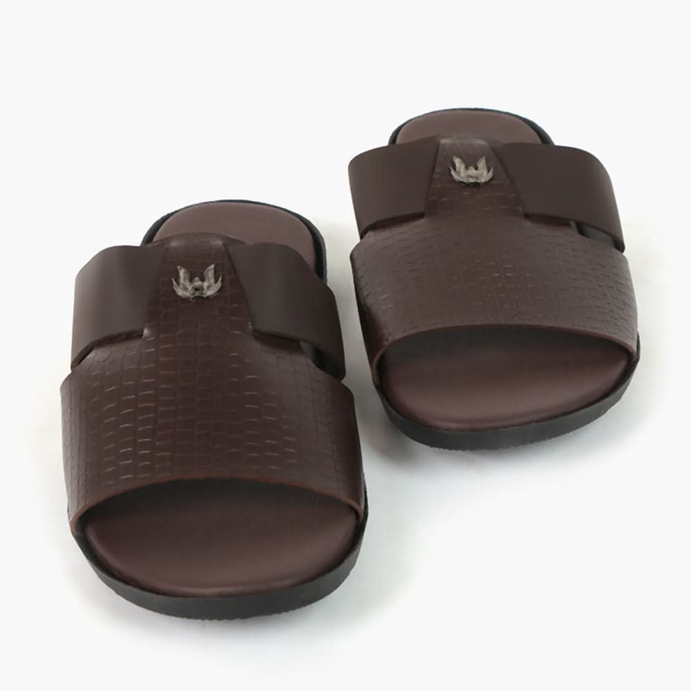 Men's Slipper - Coffee, Men's Slippers, Chase Value, Chase Value