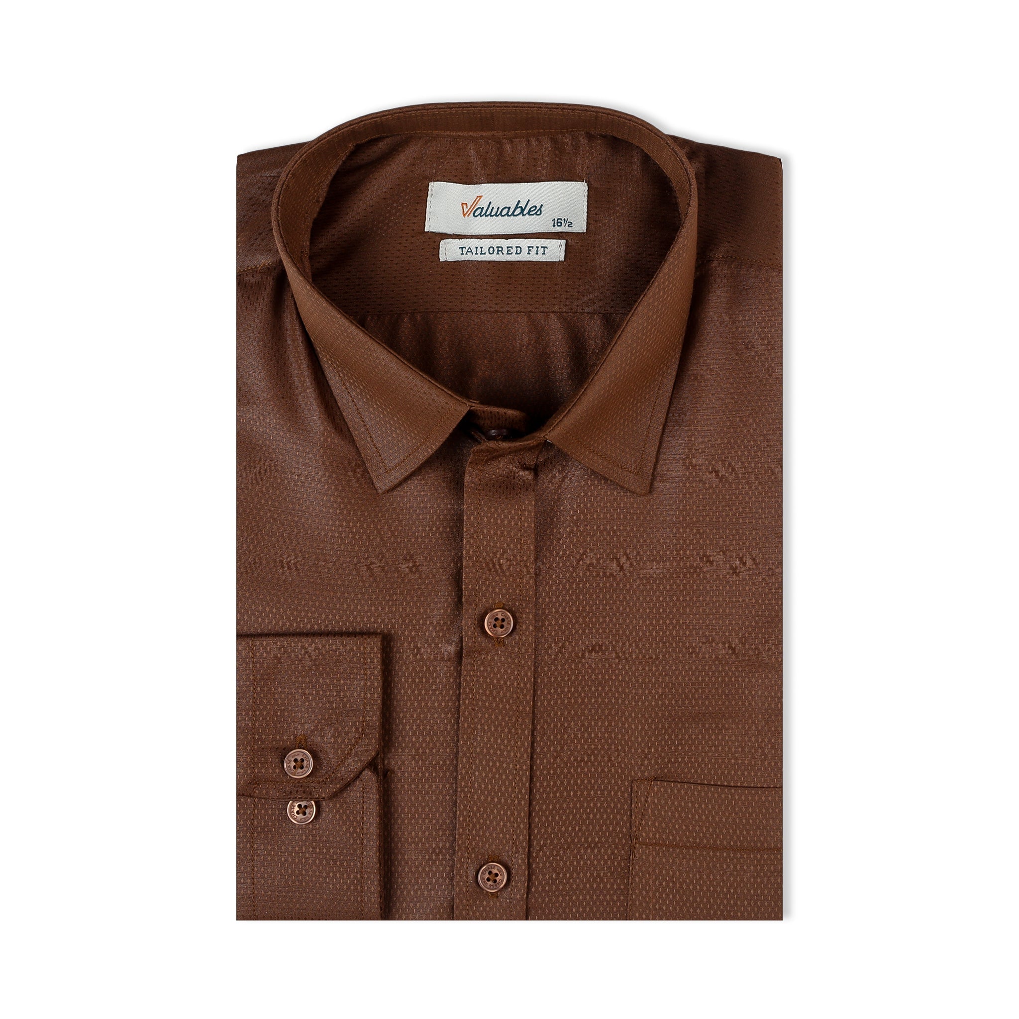 Valuable Men's Formal Dobby Shirt, Men's Shirts, Chase Value, Chase Value