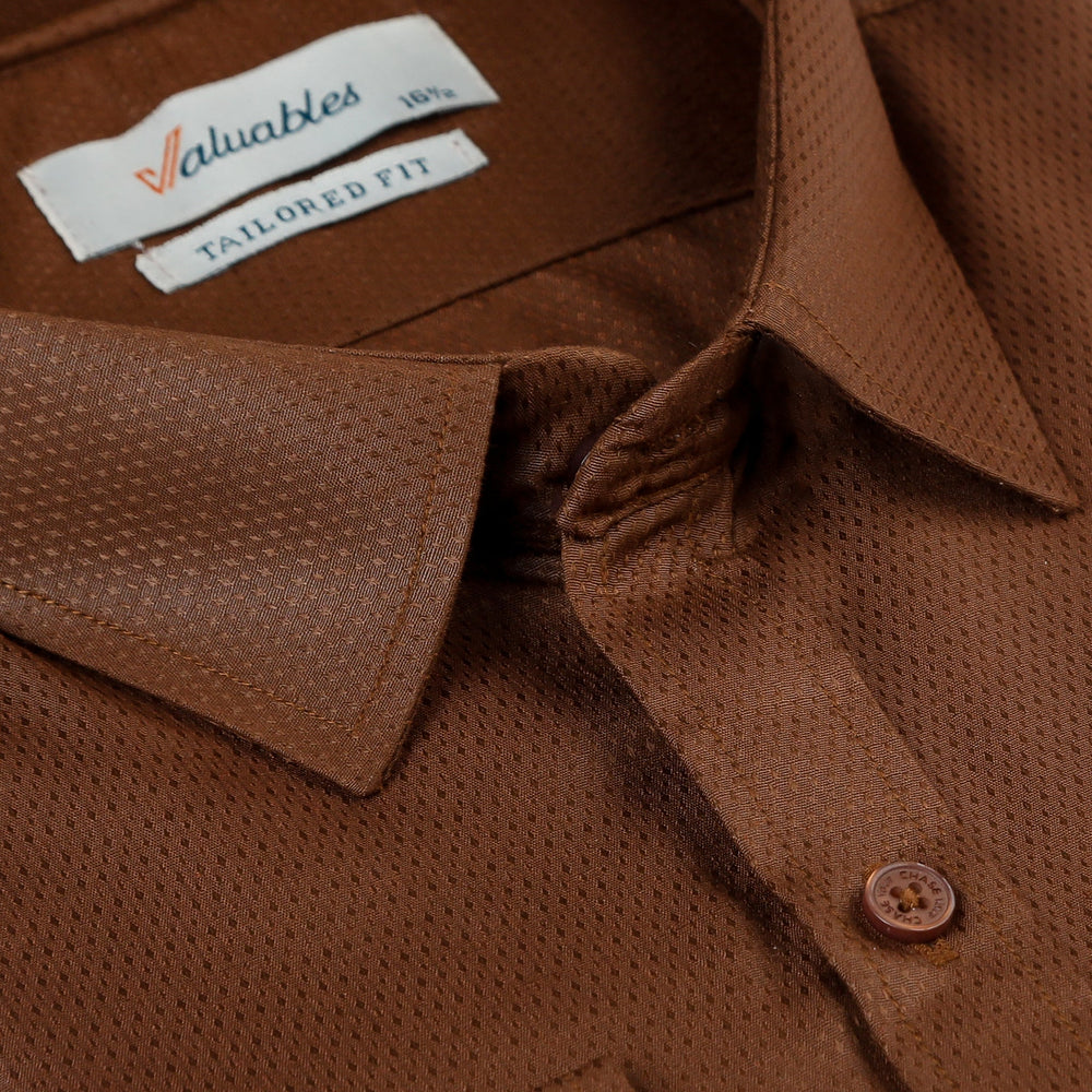 Valuable Men's Formal Dobby Shirt, Men's Shirts, Chase Value, Chase Value