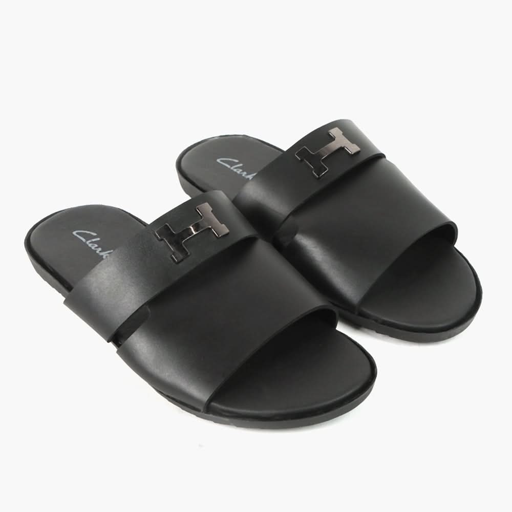 Men's Slipper - Black, Men's Slippers, Chase Value, Chase Value