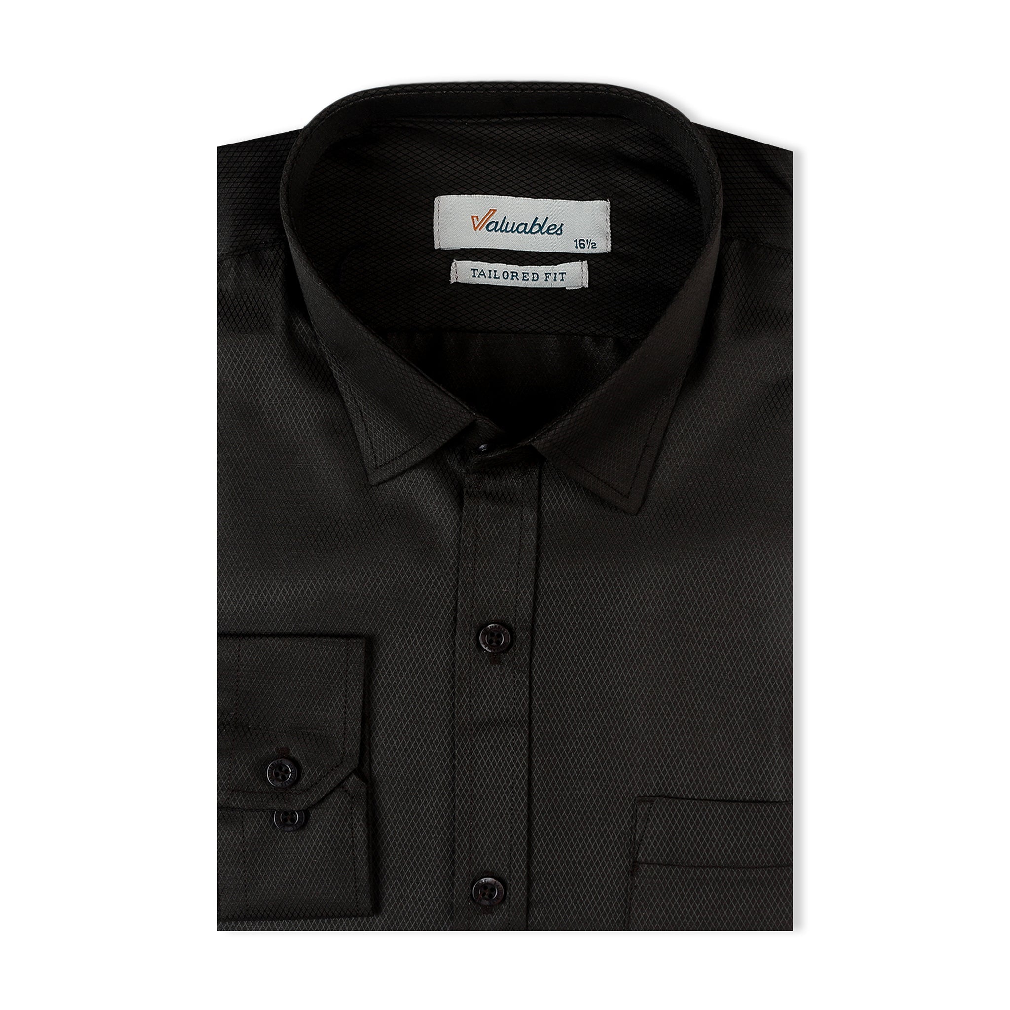 Valuable Men's Formal Dobby Shirt, Men's Shirts, Chase Value, Chase Value