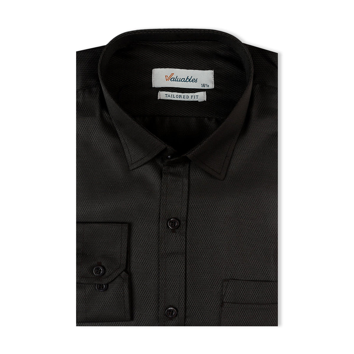 Valuable Men's Formal Dobby Shirt, Men's Shirts, Chase Value, Chase Value