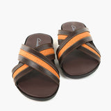 Men's Slipper - Brown, Men's Slippers, Chase Value, Chase Value