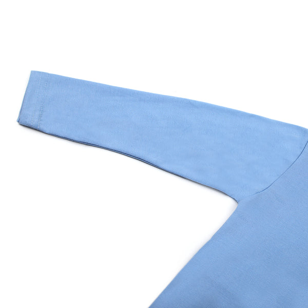 Boys Full Sleeves T-Shirt - Sky Blue