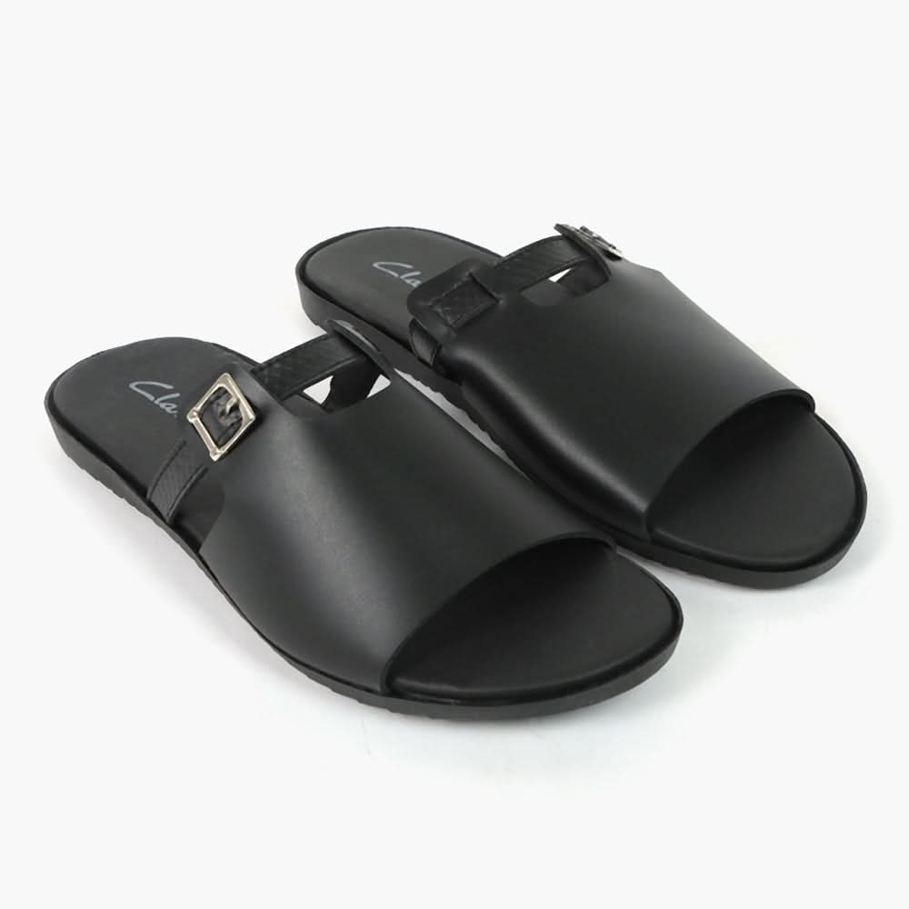 Men's Slipper - Black, Men's Slippers, Chase Value, Chase Value
