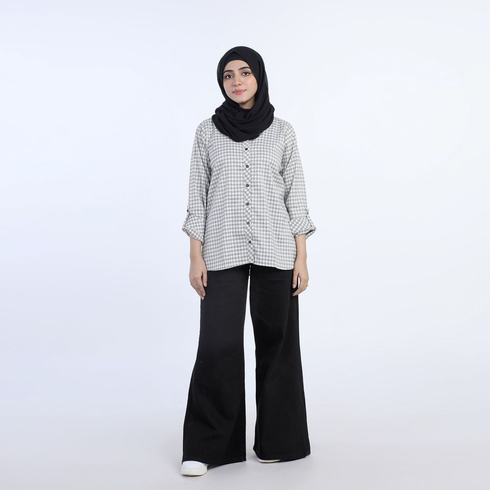Women's Causal Shirt - White, Women T-Shirts & Tops, Chase Value, Chase Value