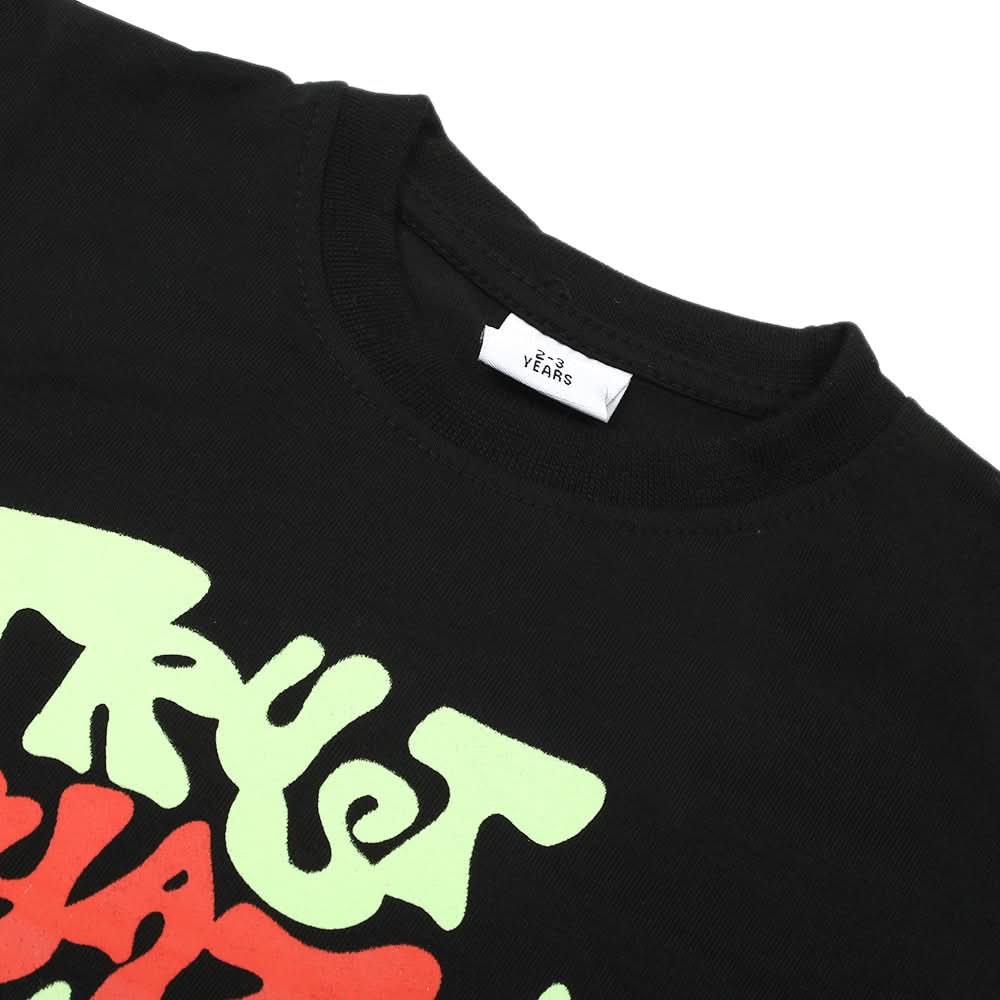 Boys Full Sleeves T-Shirt - Black, Boys T-Shirts, Chase Value, Chase Value