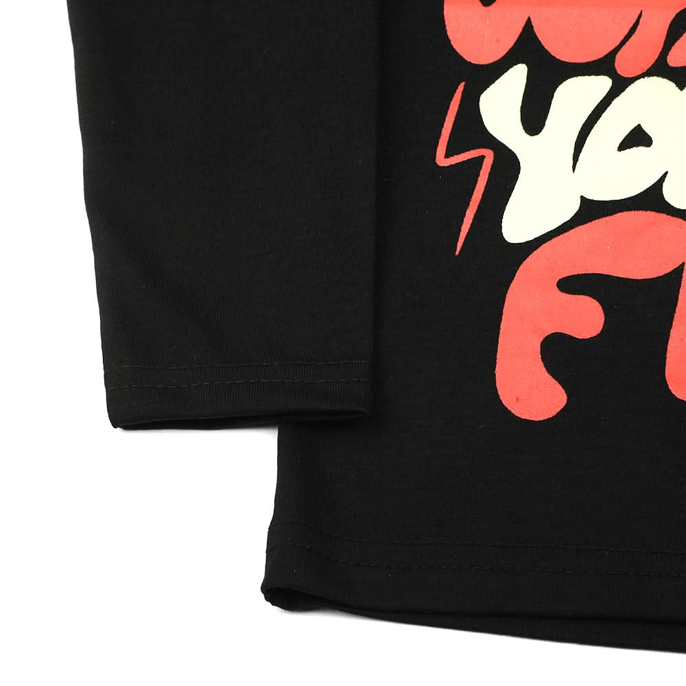 Boys Full Sleeves T-Shirt - Black, Boys T-Shirts, Chase Value, Chase Value