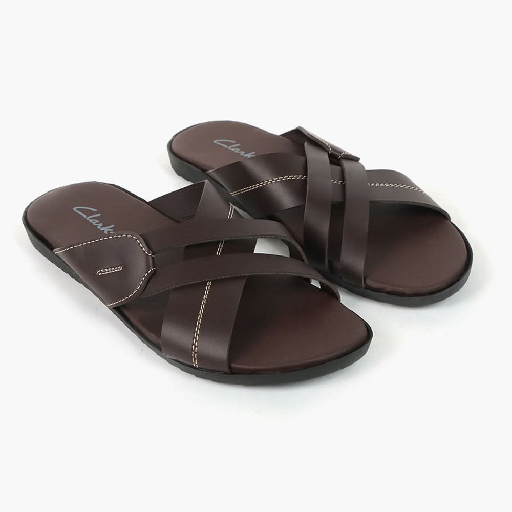 Men's Slipper - Brown, Men's Slippers, Chase Value, Chase Value