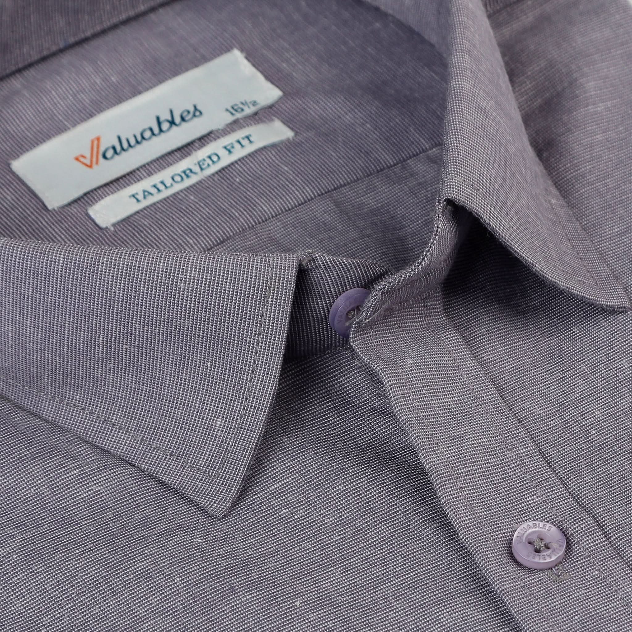 Valuable Men's Formal Chambray Shirt, Men's Shirts, Chase Value, Chase Value