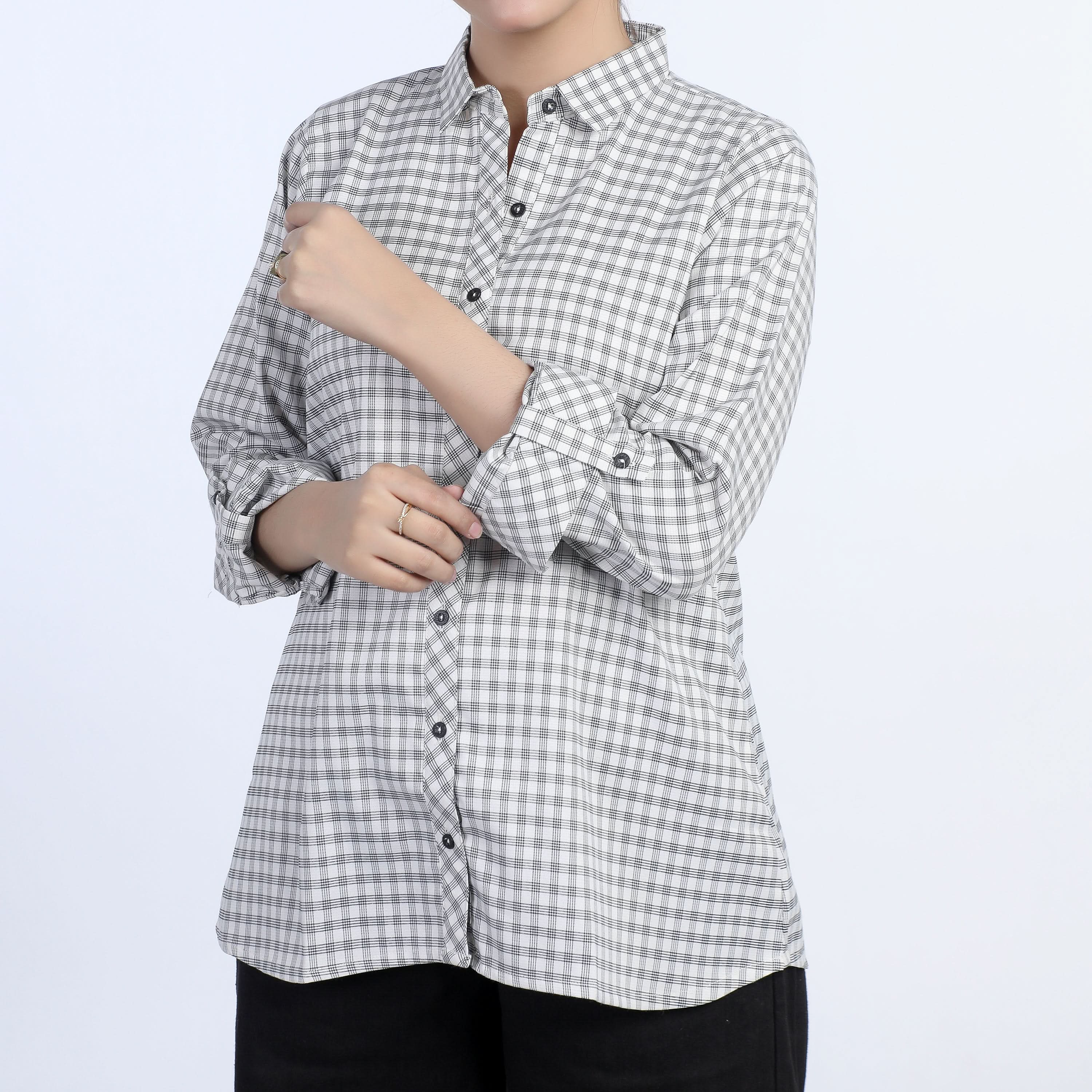 Women's Causal Shirt - White, Women T-Shirts & Tops, Chase Value, Chase Value