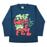 Boys Full Sleeves T-Shirt - Steel Blue, Boys T-Shirts, Chase Value, Chase Value