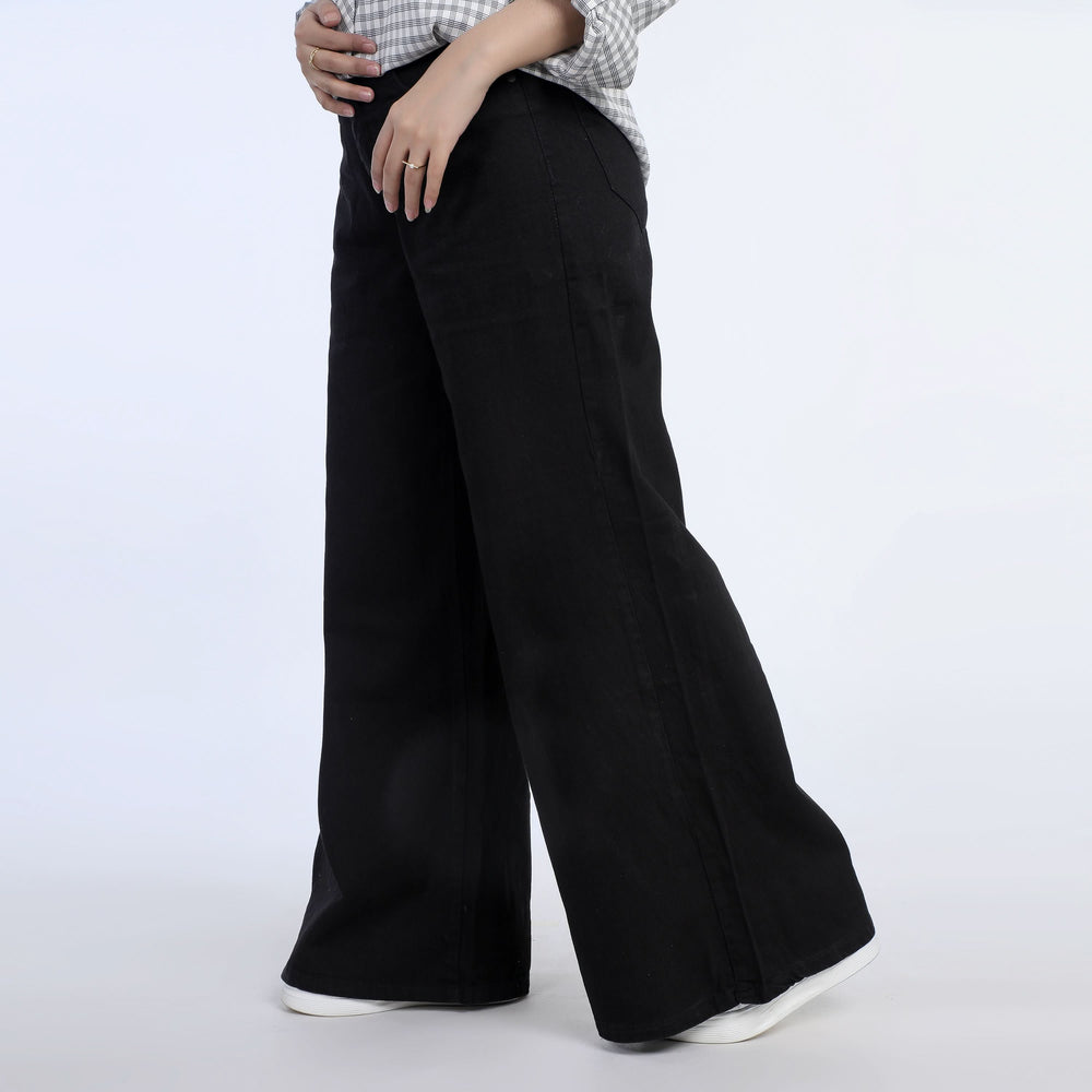 Women's Cargo Denim - Black, Women Pants & Tights, Chase Value, Chase Value