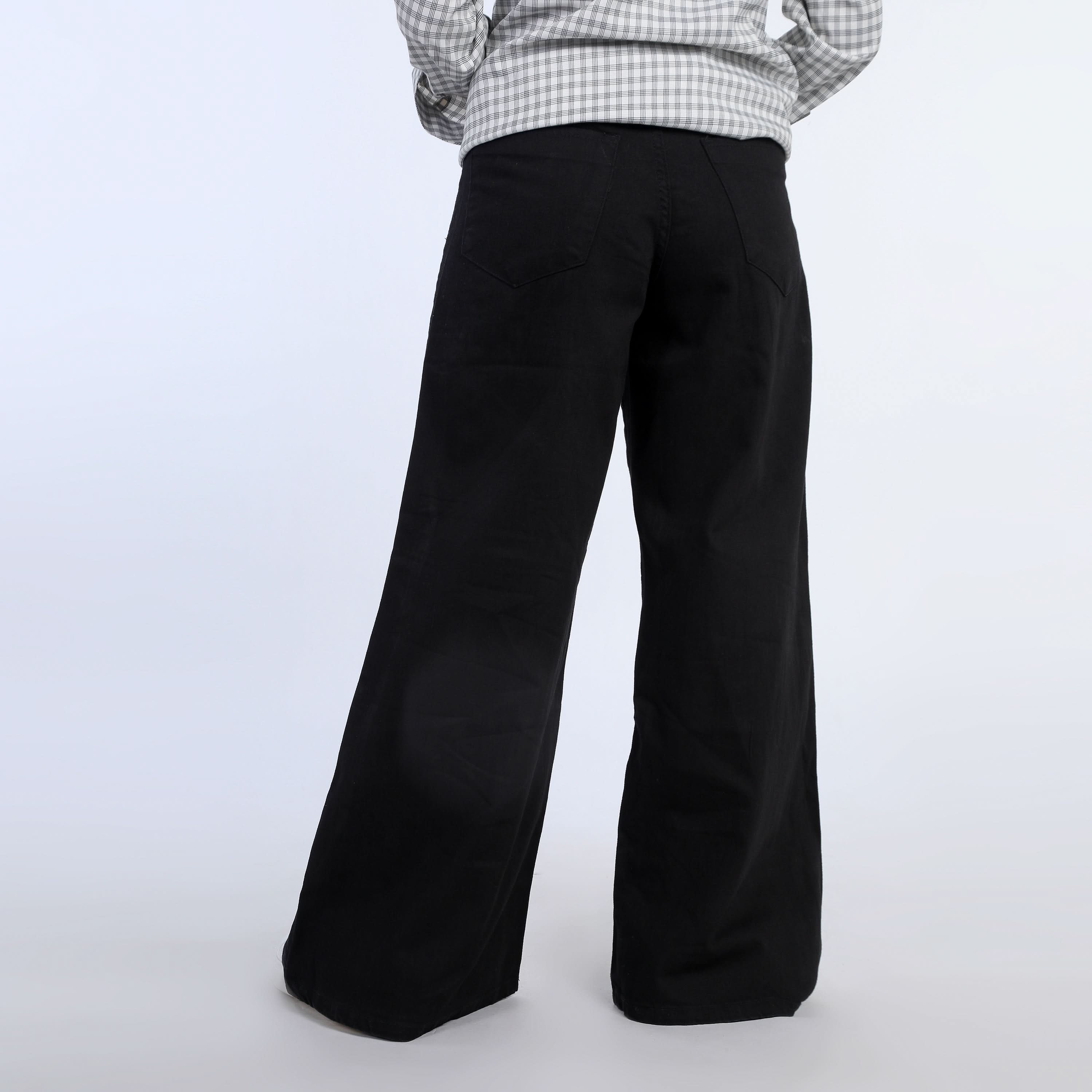 Women's Cargo Denim - Black, Women Pants & Tights, Chase Value, Chase Value