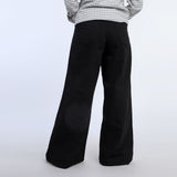 Women's Cargo Denim - Black, Women Pants & Tights, Chase Value, Chase Value