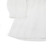 Newborn Girls Full Sleeves Frock - White, Newborn Girls Frocks, Chase Value, Chase Value