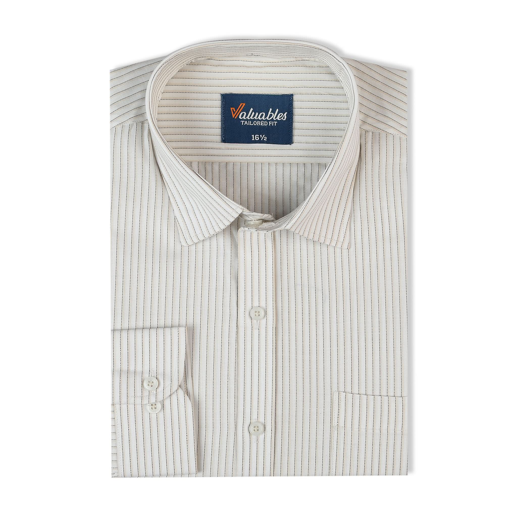 Men's Formal Shirt - Fawn, Men's Shirts, Chase Value, Chase Value