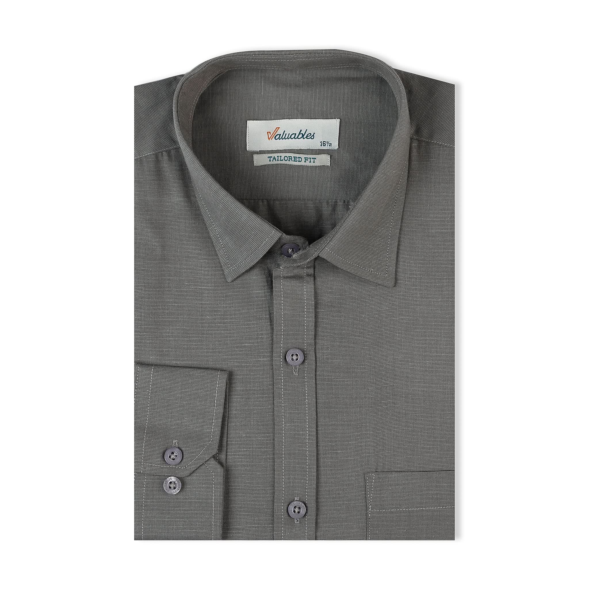 Valuable Men's Formal Chambray Shirt, Men's Shirts, Chase Value, Chase Value