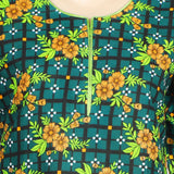 Women's Printed Cotton Co-Ord 2Pcs Suit - Green, Women Shalwar Suits, Chase Value, Chase Value