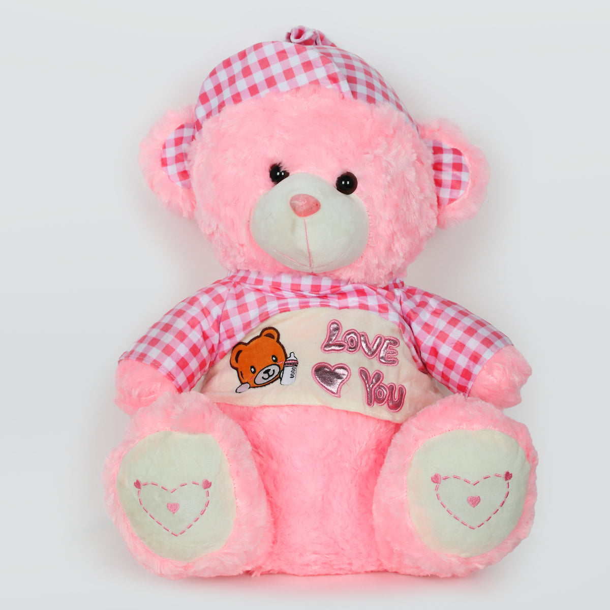 Fluffy Love Bear Mix 50Cm - Pink, Stuffed Toys, Chase Value, Chase Value