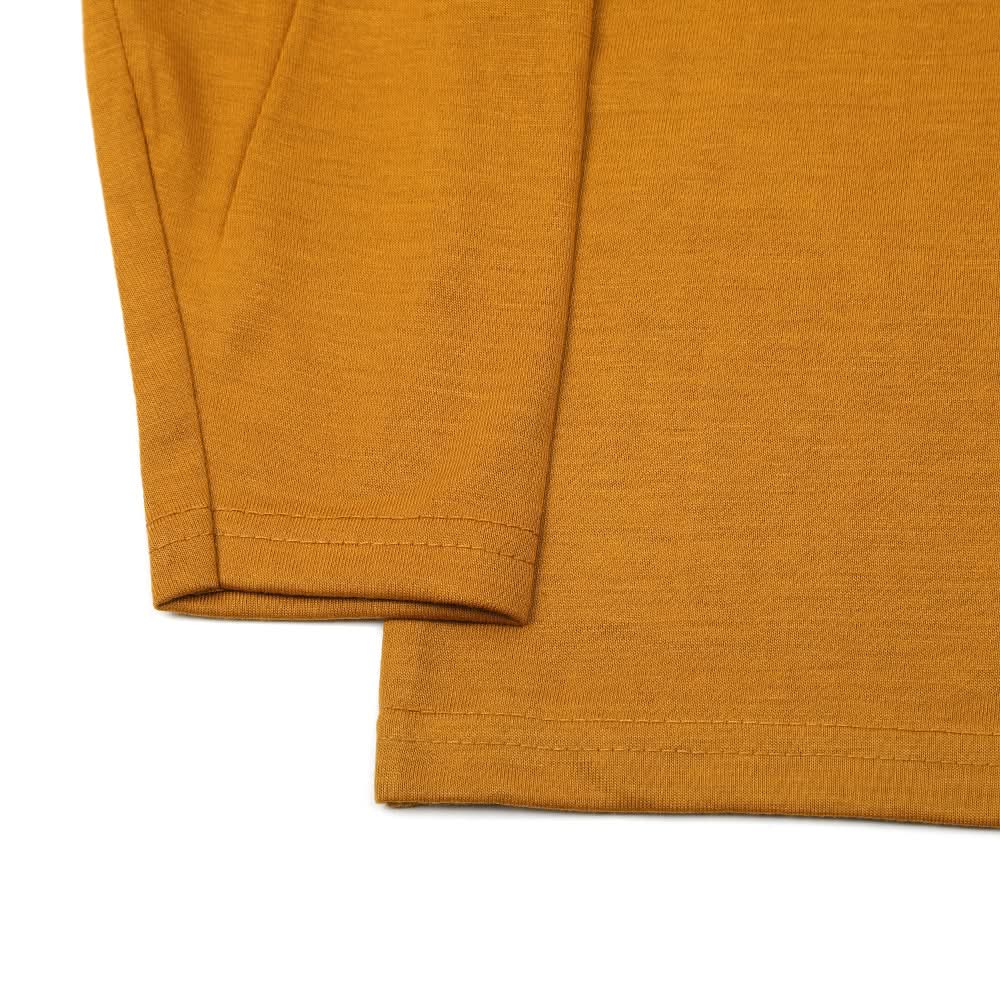 Boys Full Sleeves T-Shirt - Mustard, Boys T-Shirts, Chase Value, Chase Value