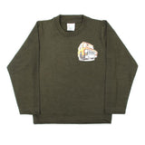 Boys Full Sleeves T-Shirt - Olive Green, Boys T-Shirts, Chase Value, Chase Value