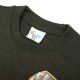 Boys Full Sleeves T-Shirt - Olive Green, Boys T-Shirts, Chase Value, Chase Value