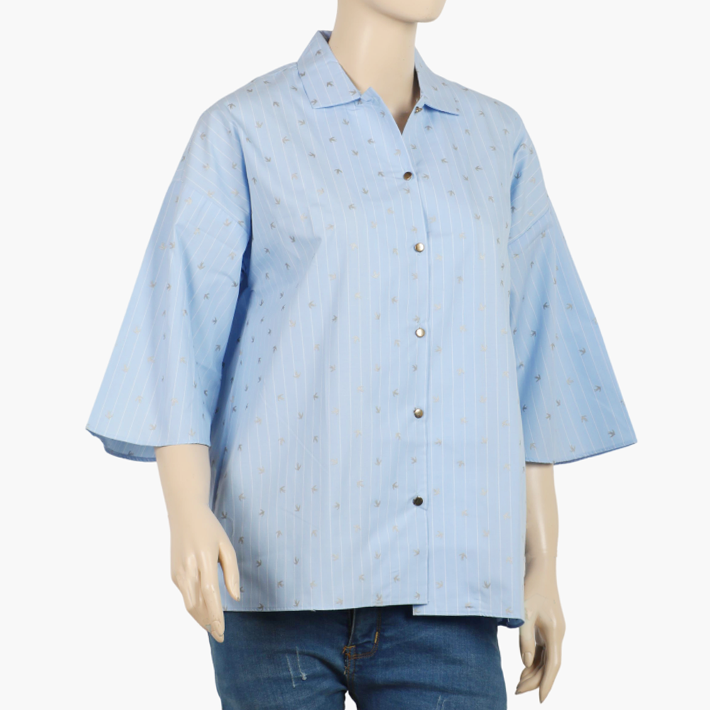 Eminent Women's Western Top - Light Blue, Women T-Shirts & Tops, Eminent, Chase Value