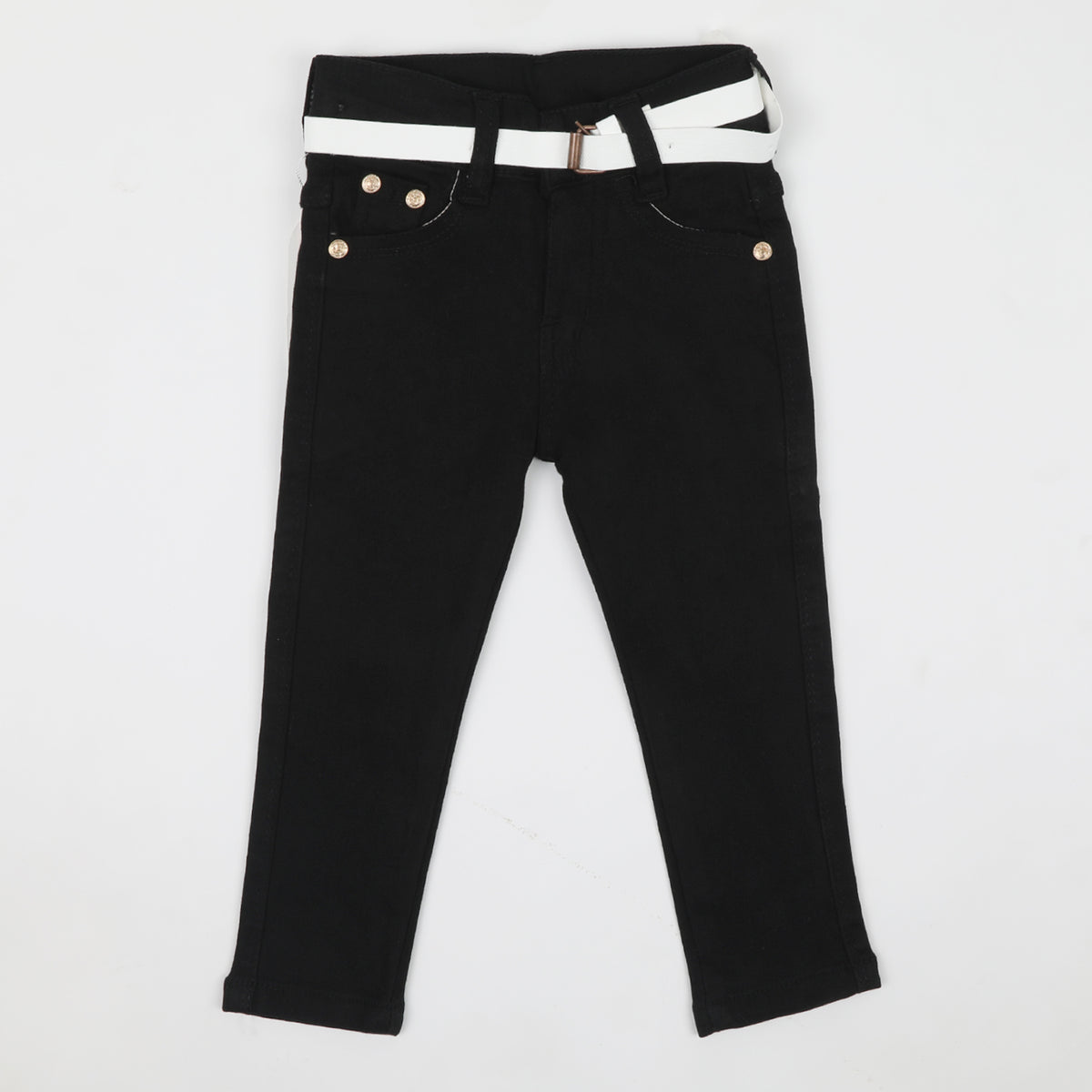 Girls Denim Pant - Black, Girls Pants & Capri, Chase Value, Chase Value