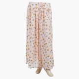 Women's Western Printed Skirt Eyelet Style - Peach, Women Pajamas, Chase Value, Chase Value