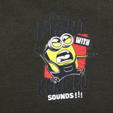 Boys Full Sleeves T-Shirt -Olive Green, Boys T-Shirts, Chase Value, Chase Value