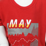Boys Half Sleeves Suit - Red, Boys Sets & Suits, Chase Value, Chase Value