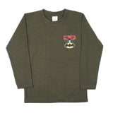 Boys Full Sleeves T-Shirt - Olive Green, Boys T-Shirts, Chase Value, Chase Value