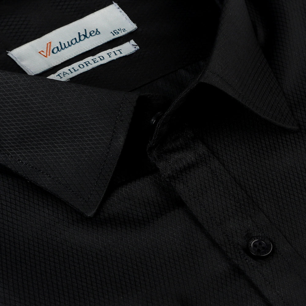 Valuable Men's Formal Dobby Shirt, Men's Shirts, Chase Value, Chase Value