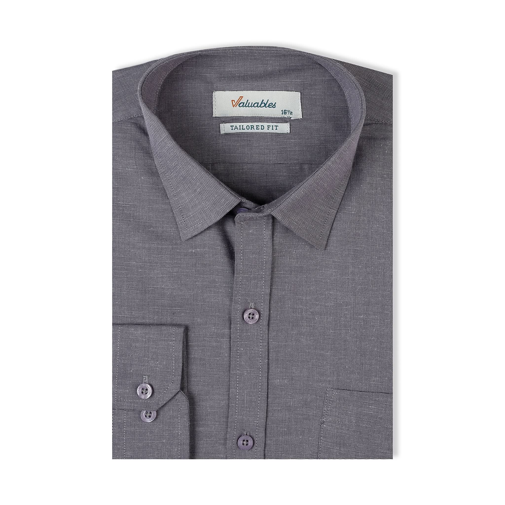 Valuable Men's Formal Chambray Shirt, Men's Shirts, Chase Value, Chase Value