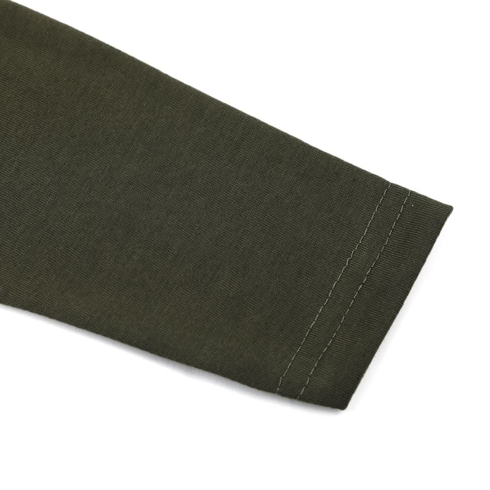 Boys Full Sleeves T-Shirt - Olive Green, Boys T-Shirts, Chase Value, Chase Value