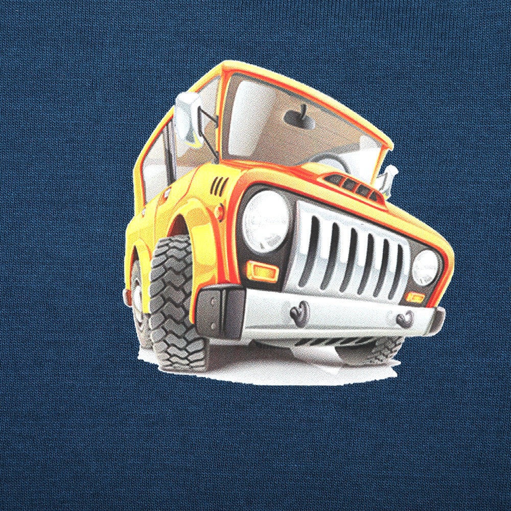 Boys Full Sleeves T-Shirt - Steel Blue, Boys T-Shirts, Chase Value, Chase Value