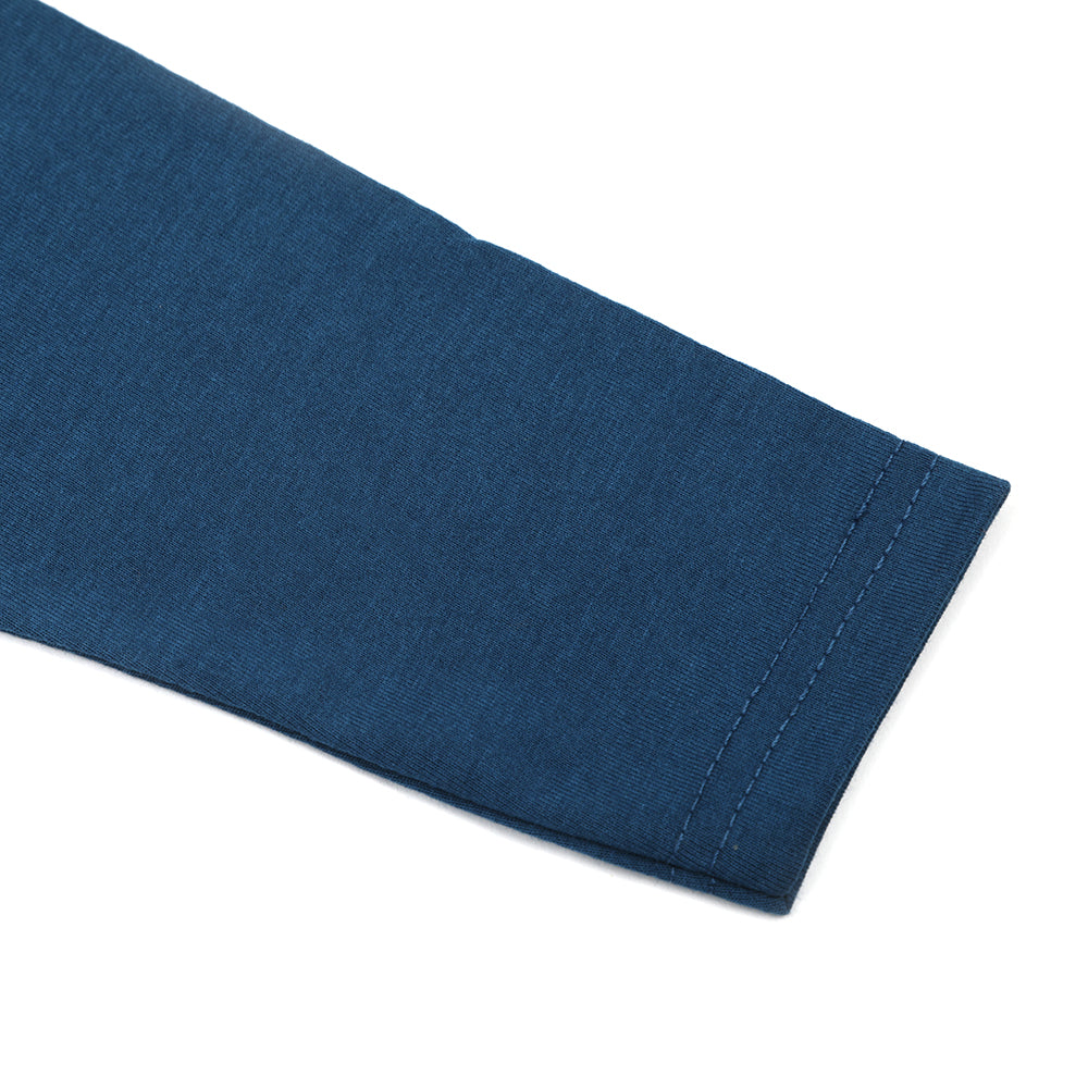 Boys Full Sleeves T-Shirt - Steel Blue, Boys T-Shirts, Chase Value, Chase Value
