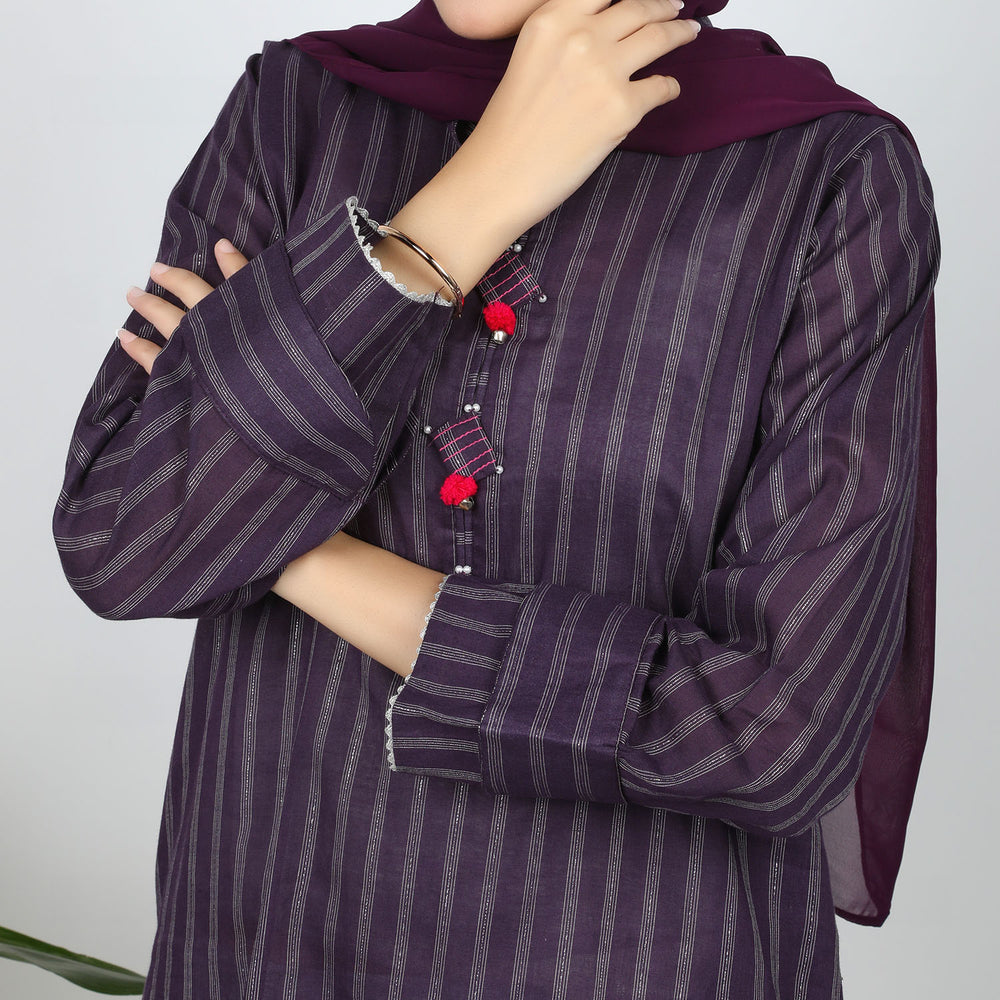 Eminent Women's Kurti - Purple, Women Ready Kurtis, Eminent, Chase Value