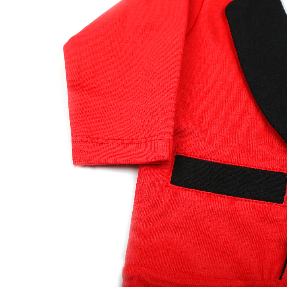 Eminent Newborn Boys Full Sleeves Romper - Red, Newborn Boys Rompers, Eminent, Chase Value