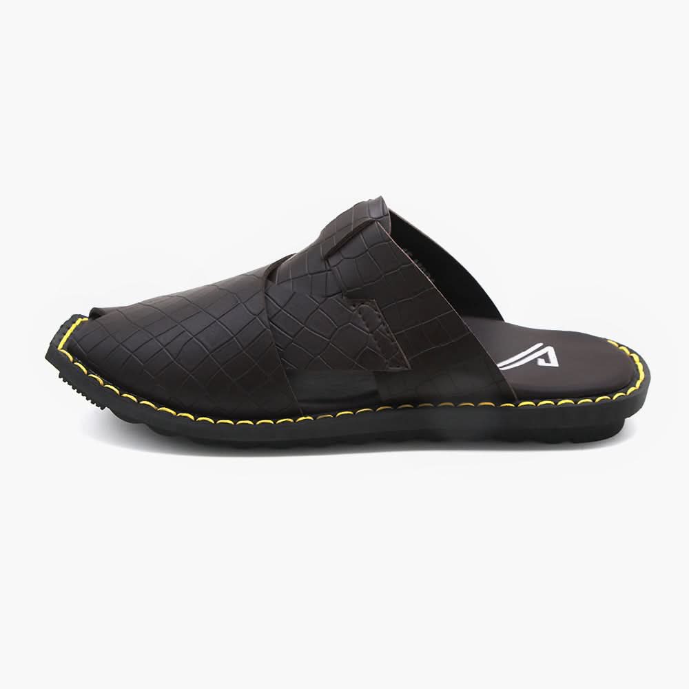 Men's Backless Peshawari Sandal - Brown, Men's Sandals, Chase Value, Chase Value