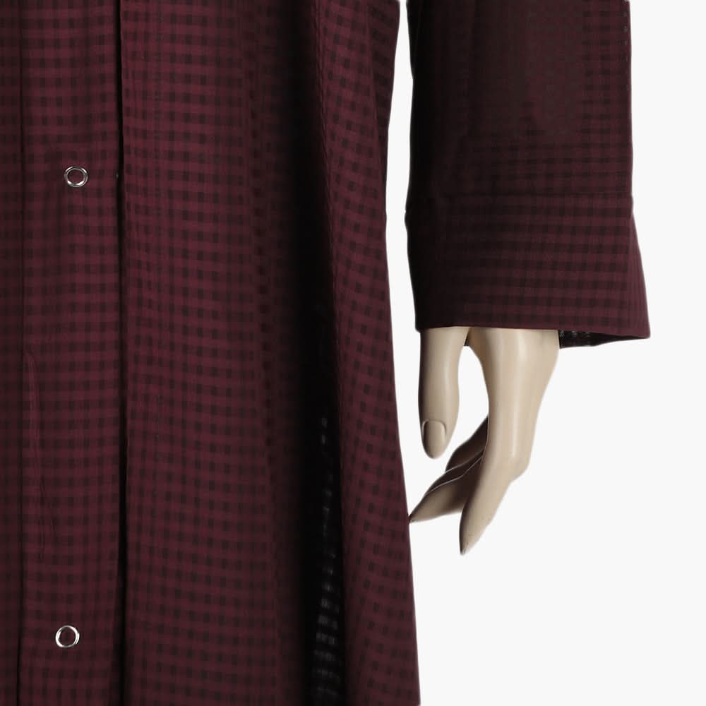 Women's Abaya Front Open - Purple, Women Abayas, Chase Value, Chase Value