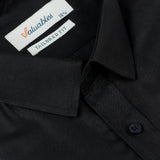 Valuable Men's Formal Plain Shirt - Black, Men's Shirts, Chase Value, Chase Value