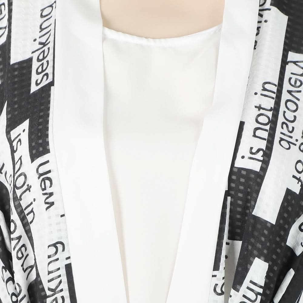 Women's Printed Abaya Coat Style - Multi Color, Women Abayas, Chase Value, Chase Value
